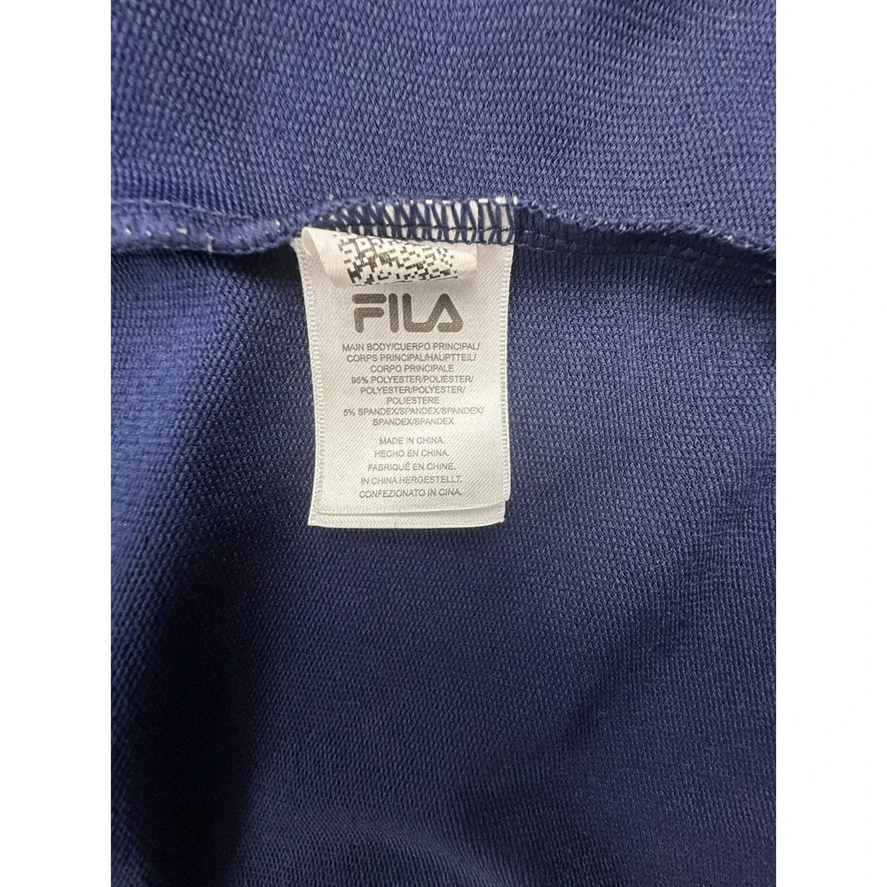 FILA Cincinnati Western & Southern Open Tennis Track Jacket Navy Blue Men's XL